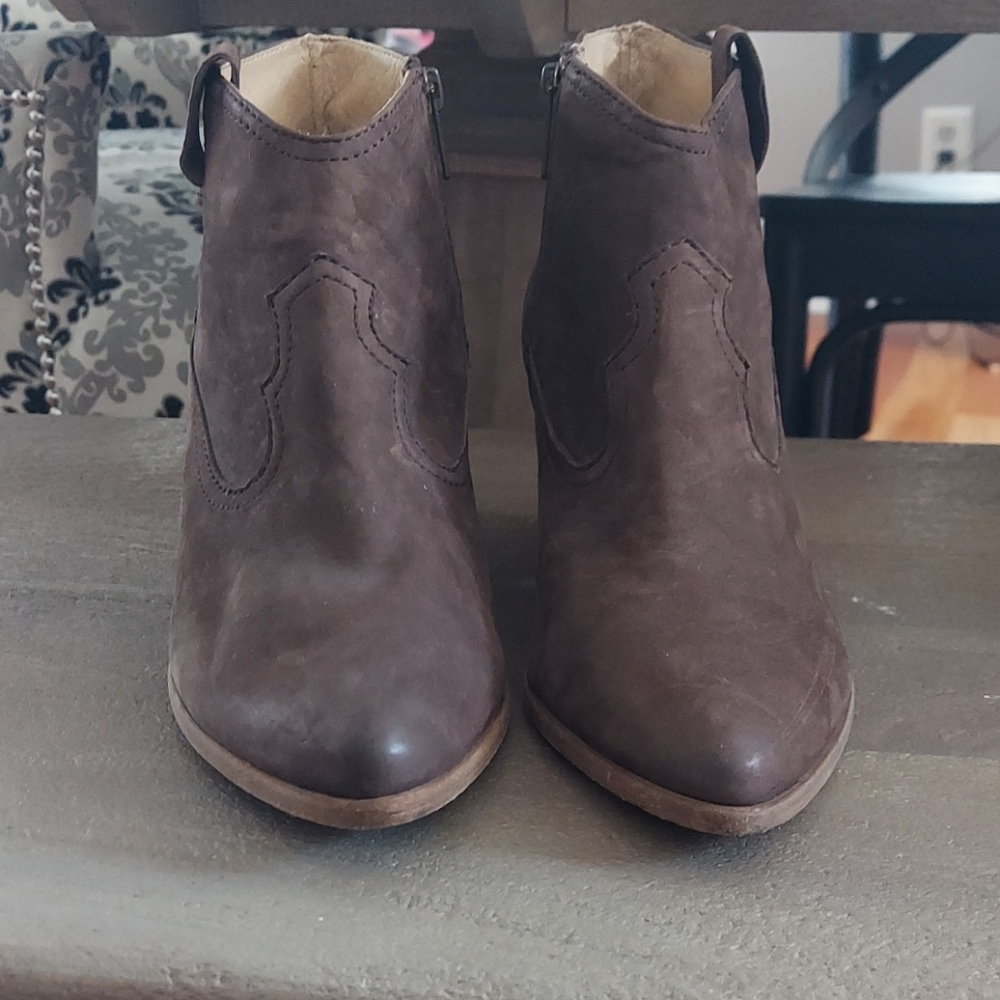 Frye Brown booties